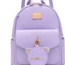 I IHAYNER Girls Fashion Backpack Mini Purse Backpack for Women Small Leather Backpack Purse for Teen Girls with Coin Purse | Backpack Purse