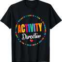 Awesome Activity Director Rock Activity Professionals Week T-shirt, Size L