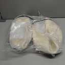 Woven Basket, Small Rope Storage Bin with Handles & Ribbon Bag, Organizer for Shelves Closets, Gift Basket Empty for Birthday, Books, Dog Toys, Beige/2 Pack