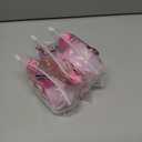 7PCS Stanley Cup Accessories Set - Pink Tumbler Initials Decorations for 30oz 40oz, Includes Bow Straw Topper, Handle Charm, Letter Sticker, Silicone Boot, Spill Proof Stopper (Letter K) Pack of 3