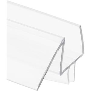 Prime-Line Shower Door Bottom Seal, 1/2 in. Glass, Dual Flap, 36 in.