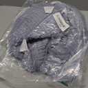 Yoofoss Muslin Burp Cloths for Baby 10 Pack 100% Organic Cotton Baby Washcloths for Boys Girls Large 20''X10'' Super Soft and Absorbent Fog Blue