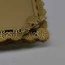Gold Cake Stand Metal Dessert Table Display Set Tiered Cupcake Holder Fruit Candy Donut Plate Serving Tower Tray Platter (Gold)