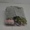 Wedding Aisle Decorations for Wedding Ceremony Set of 10 Pew Flowers for Church Chair Decorations Party Decor with Artificial Flowers Eucalyptus and Ribbons Burgundy