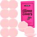 2 x LWWTBS Nipple Covers 6 Pairs Sticky Silicone Nipple Pasties Reusable Adhesive Silicone Nipple Covers for Women No Show Sticky