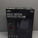 Back Massage With Heat,3D Kneading Massage Pillow For Back,Neck,Shoulder,Leg,Shiatsu Back Massager For Pain Relief,Upper&Lower Back Massager,Gifts for Women,Men,Dad,Mom At Home Office and Car (Black)