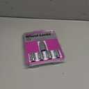 McGard 24157 Chrome Wheel Lock Set, Cone Seat, M12x1.5 Thread, 13/16 Key Hex