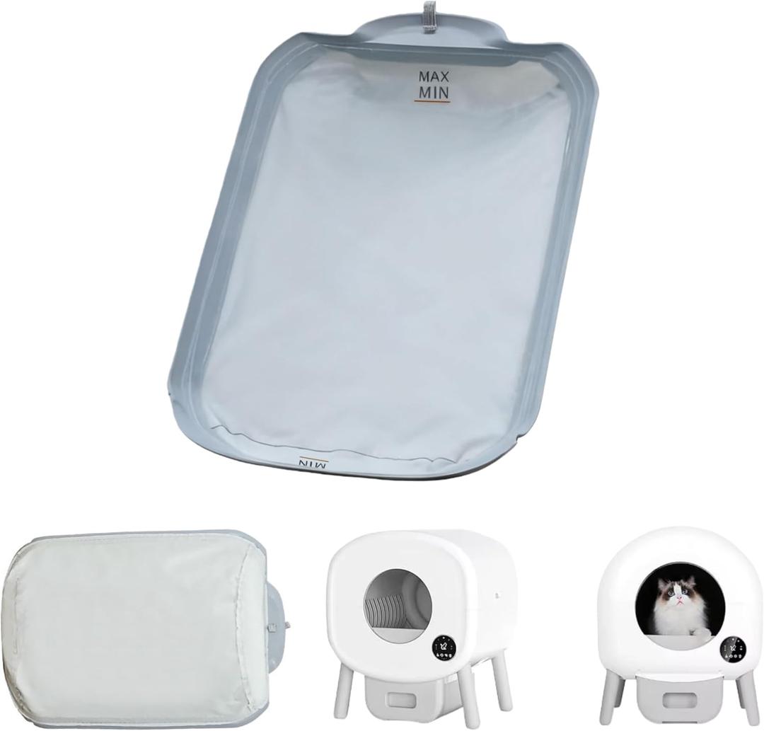 Fabric Soft Basin Replacement Liner for Self-Cleaning Cat Litter Box,Cat Litter Boxes Replacement Pad,Waterproof,Easy to Install Litter Box Cleaning Parts,Automatic Litter Box Liners