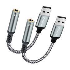 Acousticx Rugger Audio Adapter. 3.5 mm to USB C Connector