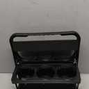 musbus Portable Drink Carrier Suitable for Food Delivery Drivers Accessories, Reusable Cup Holder Carrier with Handle,Perfect for Plastic Drink Holder take Out Cup Carriers for delivery (Black)