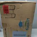 Toilet Safety Rails,Height-Adjustable Toilet Frame Width-Adjustable Toilet Handles Foldable Toilet Rail Provides Support for Seniors  Pregnant Disabled Gray