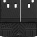 3W Cargo Liner Fit for Honda Pilot 2023 2024 2025 2026 TPE Custom Fit All Weather Honda Pilot Accessories 2023-2026 Odorless Anti-Slip Mats Trunk Mats Black