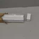 Joydeco No Drill Light Filtering Cellular Shades, 29" W x 64" H, White
