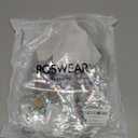 H1vojoxo Spring Wildflower Gift Bags - 24PCS Spring Wildflower Clear PVC Gift Bags with Handle Bulk Reusable Goodie Snack Treat Plastic Gift Wrap Tote Bag for Floral Themed Baby Shower Party Favors