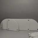 Furinno Turn-S-Tube Wide TV Entertainment Center, White