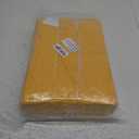 downluxe Outdoor Chair Cushions Set of 2 for Patio Furniture, Waterproof Tufted Overstuffed Patio Furniture Cushions, Thick Outdoor Seat Cushion, 19" X 19" X 5", Yellow