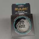 Ruumi Nose Recess Tumbler Lid (Black)  Compatible with 20 oz Yeti Rambler, Ozark Trail, Swig  See Chart for Other Brands/Sizes