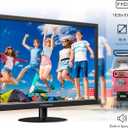 Thinlerian 21.5 Inch Computer Monitor, FHD 1080p HDMI VGA Display, External Second Screen for Laptop & PC, Home Office Monitor with Built-in Speakers & VESA Mount