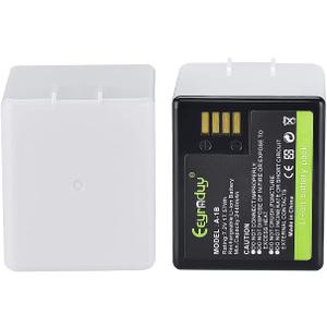 A-1B Battery Replacement for arlo Pro,Pro 2 Camera VMA4400 2440mAh Rechargeable Lithium-ion Batteries 7.2V/17.57Wh (2 Pack)