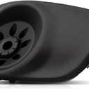 KarParts360 For Hyundai Santa Fe 2010 2011 2012 Fog Light Cover Assembly Passenger Side | Front | Plastic | Textured Black | Replacement For HY1039119 | 615343713786, 865142B700