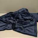 Utopia Bedding Fleece Blanket Twin Size Navy 300GSM Luxury Anti-Static Fuzzy Soft Microfiber Bed Blanket (60x80 Inch)