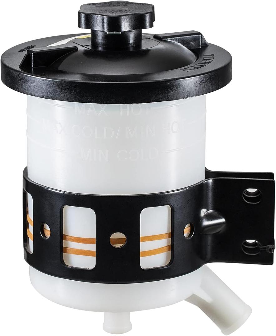 603-5106 Power Steering Reservoir Tank with Cap Compatible for 2002-2016 International Harvester Models