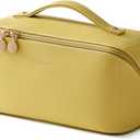 EACHY Travel Makeup Bag, Capacity Cosmetic Bags for Women,Waterproof Portable Pouch Open Flat Toiletry Bag Pattern Makeup Bag