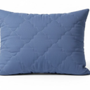 Pillow Quilted sham Color Blue 20 X 30 (51 X 91 CM) 100% Polyester
