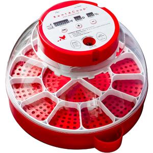 RentACoop 16-Egg Smart Incubator – App Controlled, Auto-Turn, Built in Candeling Light Perfect for Chickens, Ducks, and Quail!