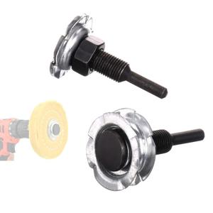 Arbor Mandrel for Drill 1/4" Shank 1/2" Threads Arbor Adapter for Buffing Polishing Wheel 2pcs