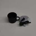 Lerat Coffee Mug Warmer & Mug Set for Desk, Electric Coffee Cup Warmer with Auto Shut Off, 3 Temperature Setting Smart Cup Warmer for Heating Coffee, Milk, Beverage, Candle Jar (Black), 12oz (Light Black)