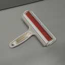 ChomChom Roller Pet Hair Remover  Original Size Reusable Lint Roller for Cat & Dog Hair on Furniture, Couch, Carpet, Car, Rugs & Bedding  Portable, Eco-Friendly (White)