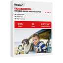 Koala Thick Woven Textured Double-sided Photo Paper 8.5X11 69LB 50sheets 260GSM Heavyweight Compatible with Inkjet and Laser Printer