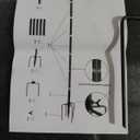 Bird Feeder Pole Kit 79.2 Inches, Bird House Pole for Outdoors Heavy Duty, 5 Base Prongs Adjustable Bird Feeder Stand for Bird House, Suitable for BF002