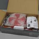 BRIGHTDECK Lollipop Solar Christmas Pathway Lights Outdoor, 5 Pack LED Christmas Decor with 8 Lighting Modes, Light Up Solar Stake Lights for Holiday, Xmas, Walkway, Sidewalk (Red, 5 PCS)