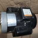 1.5HP Electric Motor 3450RPM Reversible Single Phase 56C Frame General Purpose Motor for Agricultural Machinery General Equipment 5/8" Shaft Diameter TEFC 115/230V