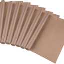 Phinus 8PCS Teflon Sheet for Heat Press, 12" x 16" Heat Press Transfer Paper, Resistant Non-Stick Craft Mat for Transfer Machine, Ironing, Baking
