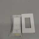 BESTTEN Super Slim Digital Led Dimmer Switch with Air Gap Power Cut Off Switch, 3 Button Control, Single Pole or 3 Way Dimmable Dimmer, Screwless Wallplate Included, ETL Listed, White