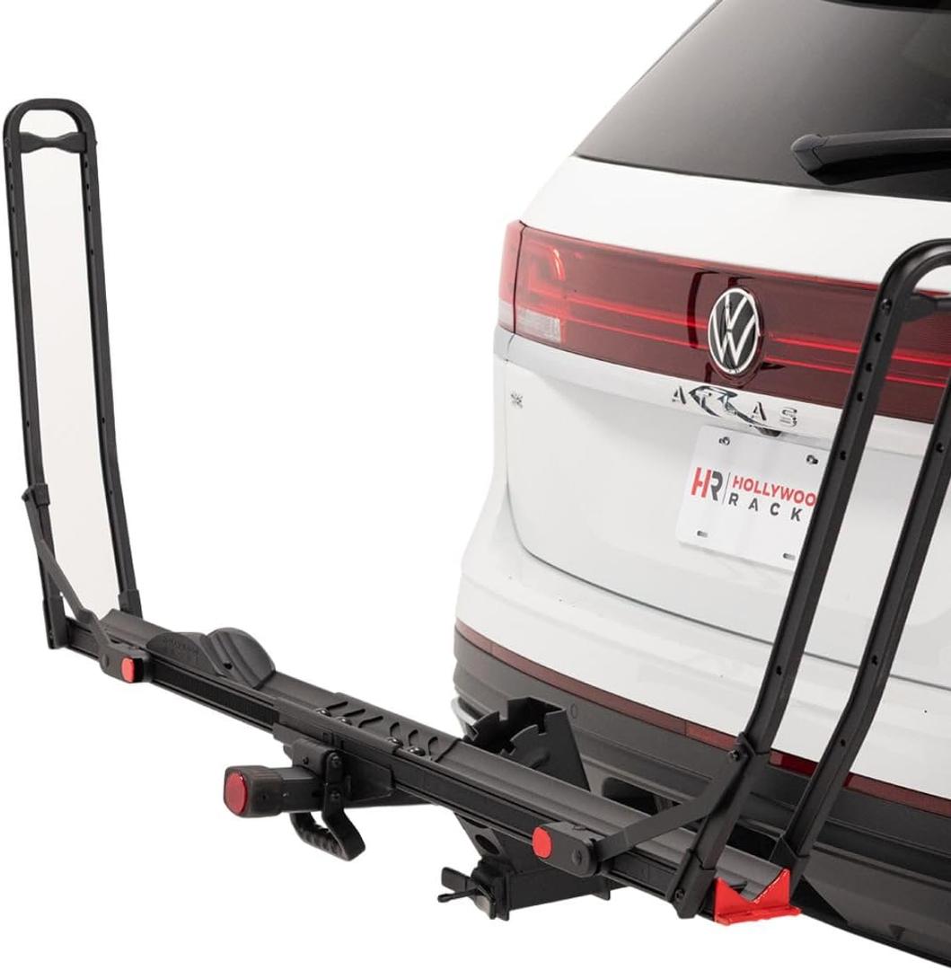 Hollywood Racks CrossTrack 2 Bike Hitch Rack for Cars, Trucks & SUVs 2 Hitch Mount Bike Rack with Secure Frameless Design and Easy Tilt for Trunk Access Premium Bicycle Rack and E-Bike Carrier