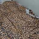 Leopard Print Beach Sarong Coverups for Women Swimsuit Wrap Swimwear Cover Up Sheer Dress