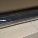 Multi-Size 36 inch Dia Round PVC Clear Table Protector 1.5mm Thick Plastic Tablecloth Large Clear Vinyl Table Pad Mat Protective for Office Desk Dining Coffee End Dinner Tabletop Wipeable Waterproof, 36.2"