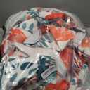 Lush Decor Poppy Garden Curtains Light Filtering Window Set for Living, Dining, Bedroom, 84 in L Panel Pair, Multi (52"W x 84"L (Pack of 2))