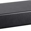 Monoprice SSW-8 Slim Powered Subwoofer - 8 Inch Woofer, 100 Watt, Low Profile, Powerful Amp, Low Pass, RCA and Speaker Level Terminal Inputs, Black