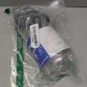 Fanhaw 32 oz Clear BPA-Free Tritan Water Bottle with Fast-Flow Spout Lid, Leakproof Wide-Mouth Reusable Bottle for Gym, School & Office (Clear&Black)