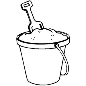 Sand Toy Bucket Pink