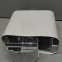 JOYBOS Bathroom Trash Can with Lid, 3.8 Gallon Slim Garbage Can, Small Plastic Trash Bin, Narrow Motion Sensor Trash Can for Bedroom, Rv, Office White