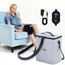 Cold Therapy Machine with Programmable Timer, Cryotherapy Pain Relief with Compression Pad, Portable Ice Machine for Knee After Surgery