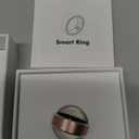 Smart Health Ring for Women Men Fitness Tracker with Heart Rate, Blood Oxygen, Blood Pressure, Sleep Monitoring, Step Counting, IP68 Waterproof for iOS and Android, No APP Fee, Rose Gold 8