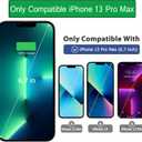 Battery Case for iPhone 13 Pro Max, 12000mAh Rechargeable Portable Charging Case with Wireless Charging Compatible for iPhone 13 Pro Max (6.7 inch) with CarPlay Battery Pack Charger Case (Black)
