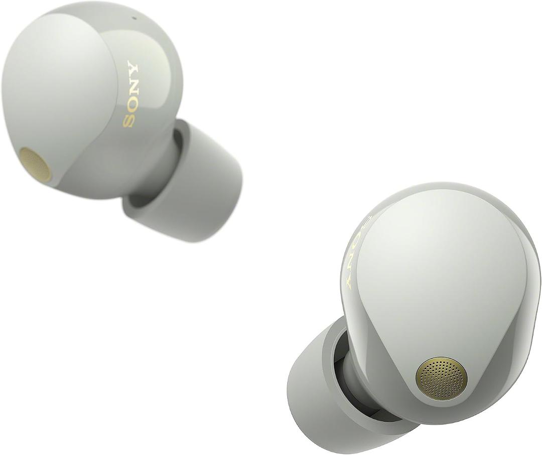 Sony WF-1000XM5 Premium Noise Cancelling Truly Wireless Bluetooth Earbuds & in-Ear Headphones with Alexa Built-in, Silver